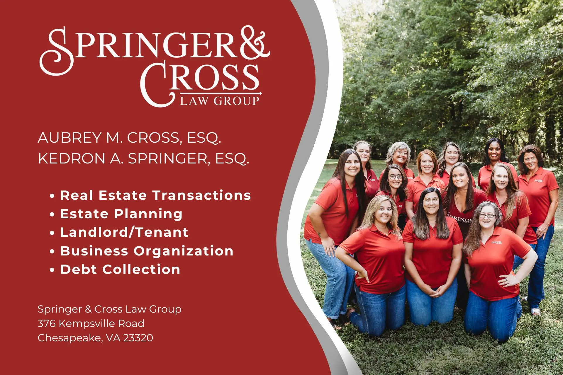 Springer and Cross Law Group Top Rated Lawyers in Chesapeake Virginia Springer and Cross Law Group Top Rated Lawyers in Chesapeake Virginia